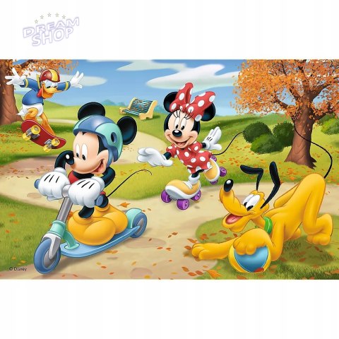 Puzzle 54 mini Mickey i przyjaciele 54 elementy Trefl 19713