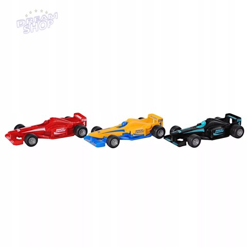 Siku Zestaw 3 samochodów wyścigowych formuła model metal S0411