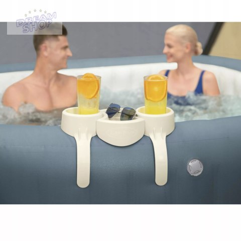 Uchwyt na napoje tacka 2 przegrody spa jacuzzi Lay-Z-Spa Bestway 60306