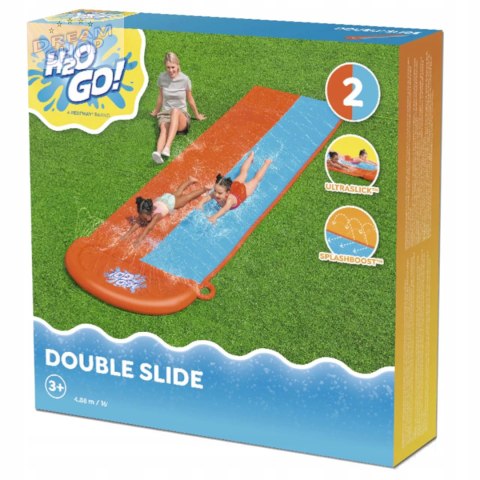 Wodna ślizgawka podwójna ślizg 488cm Bestway 52328 Wodna ślizgawka podwójna ślizg 488cm Bestway 52328