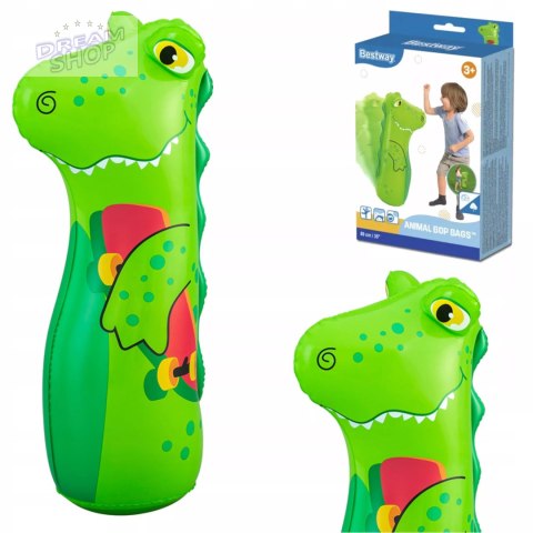 Worek dmuchany bokserski treningowy dla dzieci dinozaur Bestway 52152Z Worek dmuchany bokserski treningowy dla dzieci dinozaur Bestway 52152Z