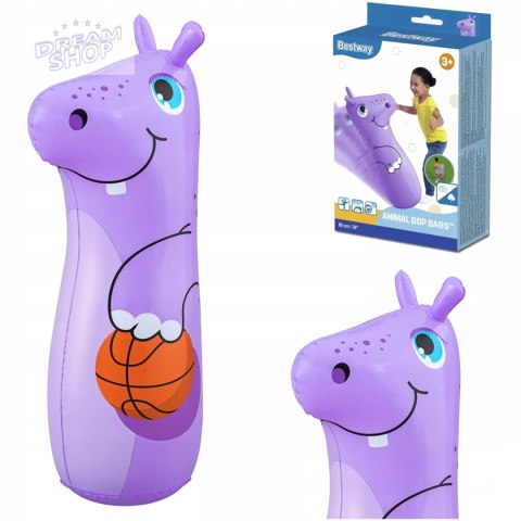 Worek dmuchany bokserski treningowy dla dzieci hipcio Bestway 52152F
