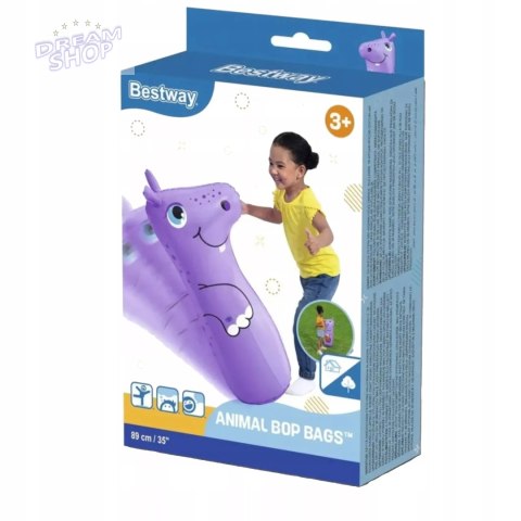 Worek dmuchany bokserski treningowy dla dzieci hipcio Bestway 52152F