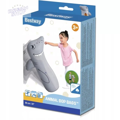 Worek dmuchany bokserski treningowy dla dzieci rekin Bestway 52152S Worek dmuchany bokserski treningowy dla dzieci rekin Bestway 52152S