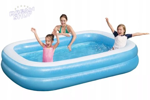 Basen dmuchany ogrodowy dla dzieci 262 x 175 x 51cm Bestway 54006 Basen dmuchany ogrodowy dla dzieci 262 x 175 x 51cm Bestway 54006