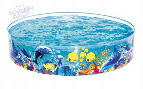 Basen rozporowy ogrodowy dla dzieci 183x38cm Bestway 55030 Basen rozporowy ogrodowy dla dzieci 183x38cm Bestway 55030