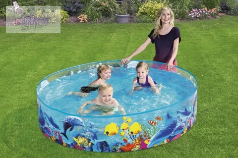 Basen rozporowy ogrodowy dla dzieci 183x38cm Bestway 55030 Basen rozporowy ogrodowy dla dzieci 183x38cm Bestway 55030