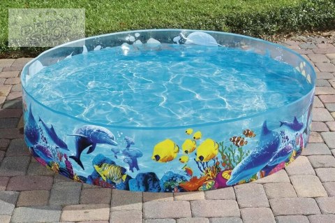 Basen rozporowy ogrodowy dla dzieci 183x38cm Bestway 55030 Basen rozporowy ogrodowy dla dzieci 183x38cm Bestway 55030