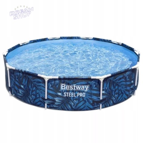 Basen stelażowy ogrodowy okrągły 305 x 66cm Bestway 56985 Basen stelażowy ogrodowy okrągły 305 x 66cm Bestway 56985