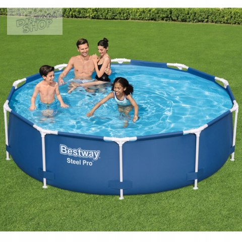 Basen stelażowy ogrodowy okrągły 305 x 76cm Bestway 56677 Basen stelażowy ogrodowy okrągły 305 x 76cm Bestway 56677