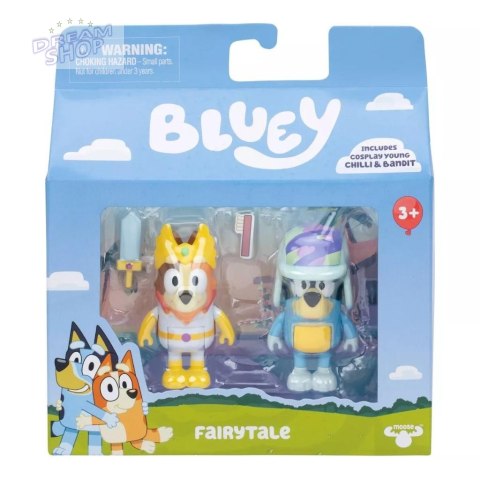 Bluey. Zestaw z 2 figurkami Bluey. Zestaw z 2 figurkami