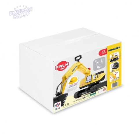 FALK Koparka Komatsu Obrotowa Łopata + Kask FALK Koparka Komatsu Obrotowa Łopata + Kask