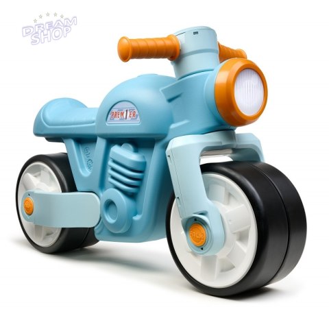 Falk Jeździk Biegowy Ciche Koła Motor Retro Niebieski 1+ Falk Jeździk Biegowy Ciche Koła Motor Retro Niebieski 1+