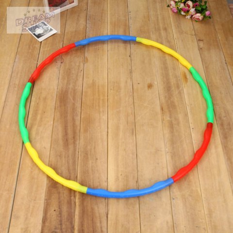 Hula Hop Z Wypustkami Do Ćwiczeń Zabawy Składane Kolorowe 8el Hula Hop Z Wypustkami Do Ćwiczeń Zabawy Składane Kolorowe 8el