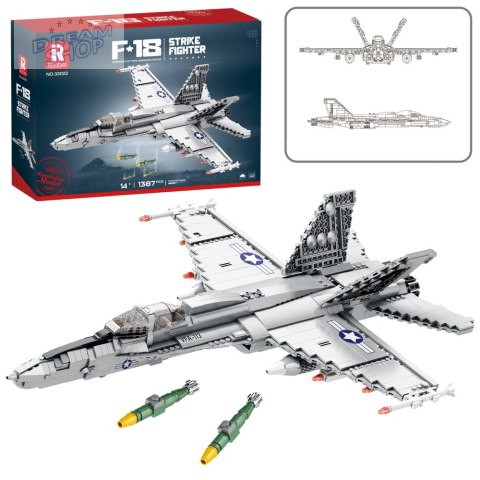 Klocki Konstrukcyjne Myśliwiec F-16 Fighting Falcon 1427el