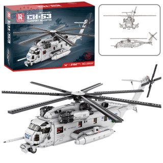 Klocki Konstrukcyjne Śmigłowiec Transportowy Helikopter 2192el