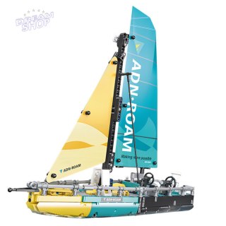 Klocki Konstrukcyjne Żaglówka Łódź Type 65 Model 675el