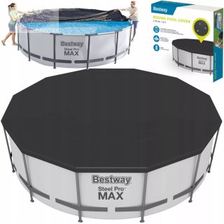 Przykrycie na basen stelażowy śr. 366cm Bestway 58037