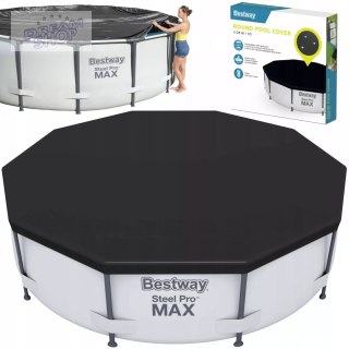 Przykrycie na basen ze stelażem śr. 305cm Bestway 58036