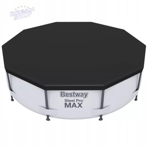 Przykrycie na basen ze stelażem śr. 305cm Bestway 58036