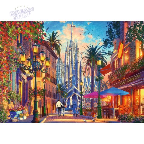 Puzzle - 1000 - Barcelona, Hiszpania 10793 Puzzle - 1000 - Barcelona, Hiszpania 10793
