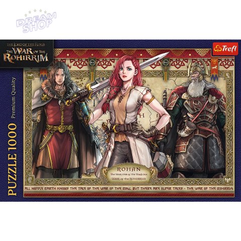 Puzzle - 1000 - Władca Pierścieni: Wojna RohirrimówFSC Mix 70% 10937 Puzzle - 1000 - Władca Pierścieni: Wojna RohirrimówFSC Mix 70% 10937