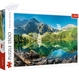 Puzzle -1500- Jezioro Morskie Oko, Tatry, Polska 26167