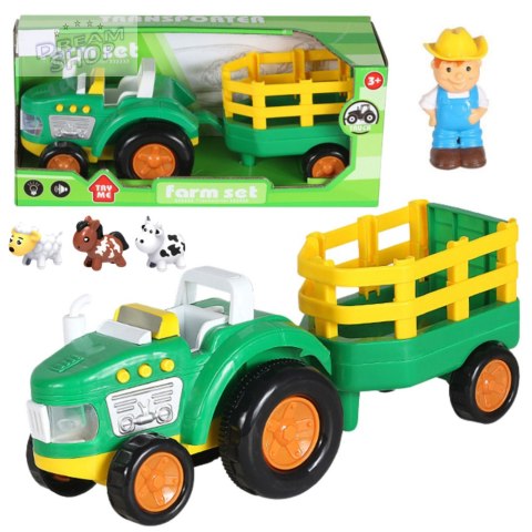 Traktor Farmerski Dla Malucha Traktor Zwierzęta Farmer Światła Dźwięki