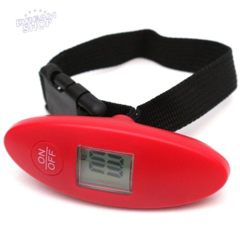WAGA BAGAŻOWA 50KG PROWORLD CZERWONA