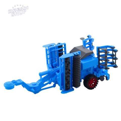 Zestaw Duży Traktor Rolniczy Brona Talerzowa Ruchoma