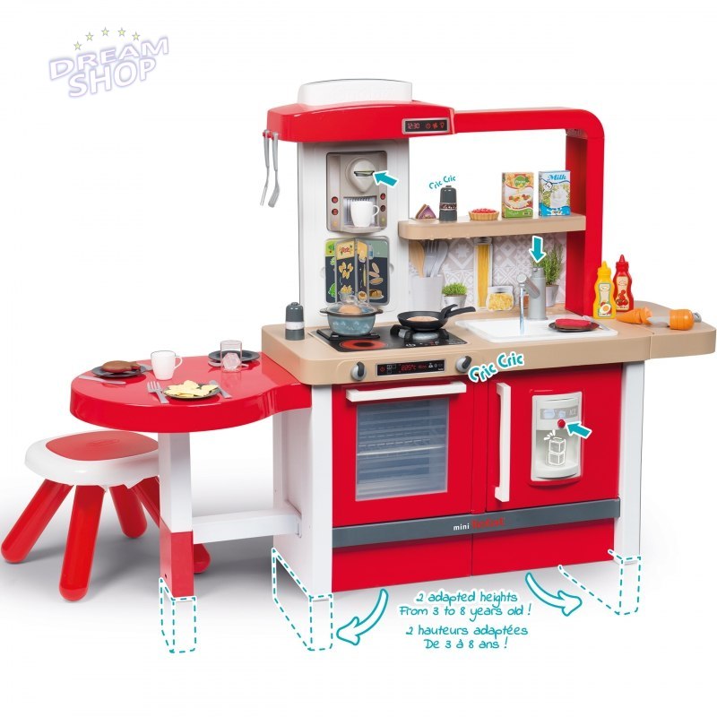 Smoby Kuchnia Dla Dzieci Evolutive Grand Chef 43 Akc. Taboret Smoby Kuchnia Dla Dzieci Evolutive Grand Chef 43 Akc. Taboret