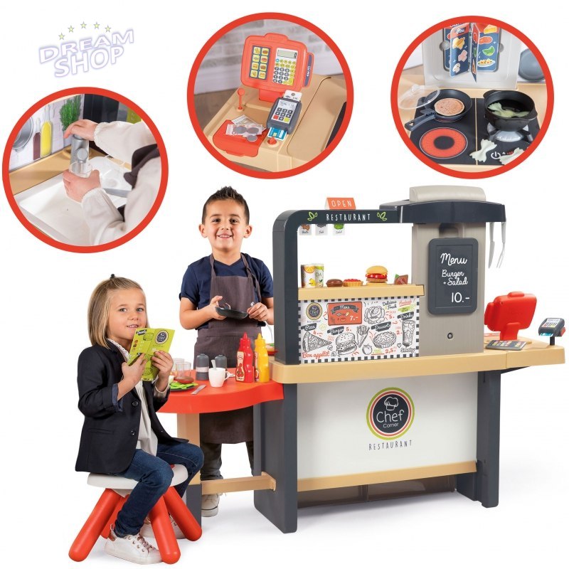 Smoby Restauracja Szefa Kuchni Kuchnia Dla Dzieci Smoby Restauracja Szefa Kuchni Kuchnia Dla Dzieci