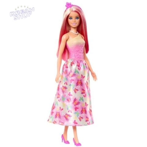 Barbie Księżniczka Lalka różowy strój HRR08 Barbie Księżniczka Lalka różowy strój HRR08