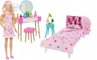 Barbie Sypialnia + lalka HPT55