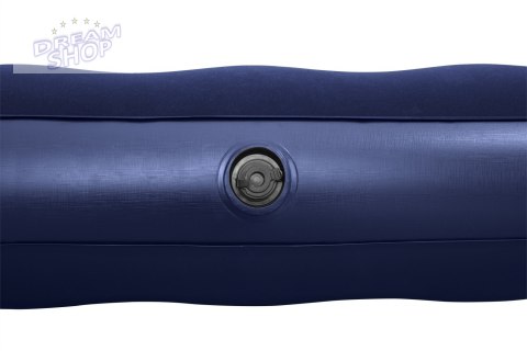 Dmuchany Materac do spania Queen 2-osobowy flokowany BESTWAY 203x152x22cm + Pompka + 2 Poduszki Dmuchany Materac do spania Queen 2-osobowy flokowany BESTWAY 203x152x22cm + Pompka + 2 Poduszki