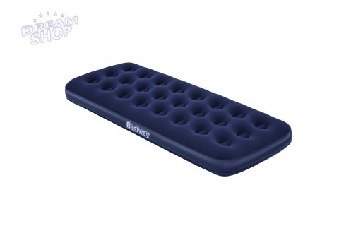 Dmuchany Materac turystyczny do spania Flokowany BESTWAY 185x76x22cm + Zestaw naprawczy Dmuchany Materac turystyczny do spania Flokowany BESTWAY 185x76x22cm + Zestaw naprawczy