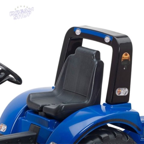FALK Traktor na Pedały New Holland Duży z Przyczepką od 3 lat FALK Traktor na Pedały New Holland Duży z Przyczepką od 3 lat