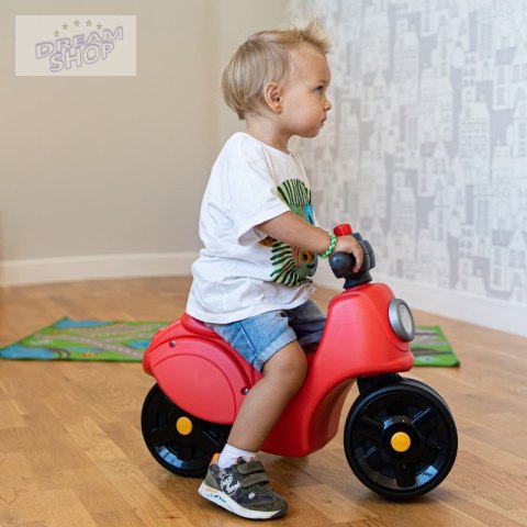 Falk Jeździk Scooter Strada Scooter Czerwony Ciche Opony od 1 Roku Falk Jeździk Scooter Strada Scooter Czerwony Ciche Opony od 1 Roku
