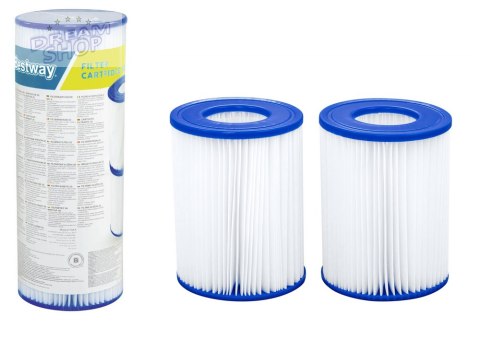 Filtr do pompy filtrującej Typ II 2szt. Bestway 58094 Filtr do pompy filtrującej Typ II 2szt. Bestway 58094