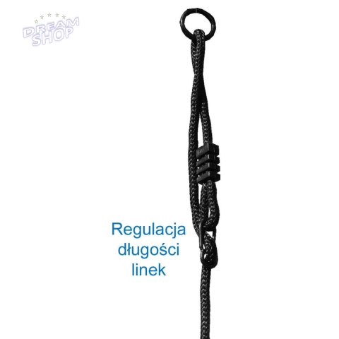 HUŚTAWKA OGRODOWA BOCIANIE GNIAZDO 120CM NIEBIESKA