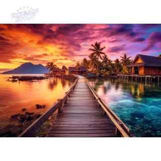Puzzle - "1000" - Rajska wyspa Trefl 10928