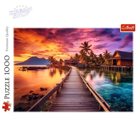 Puzzle - "1000" - Rajska wyspa Trefl 10928 Puzzle - "1000" - Rajska wyspa Trefl 10928