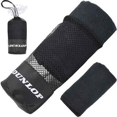 RĘCZNIK SZYBKOSCHNĄCY Z WORKIEM DO PRZECHOWYWANIA SPORTOWY 80X40CM DUNLOP CZARNY RĘCZNIK SZYBKOSCHNĄCY Z WORKIEM DO PRZECHOWYWANIA SPORTOWY 80X40CM DUNLOP CZARNY