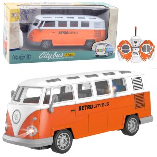 Autobus Retro City Bus Zdalnie Sterowany RC Światła 1:30