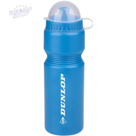 BIDON ROWEROWY DUNLOP 750ML Z KOSZYKIEM NIEBIESKI