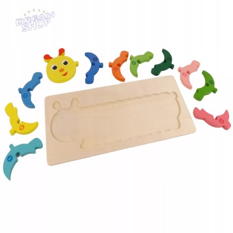 EDUKACYJNE DREWNIANE KLOCKI PUZZLE UKŁADANKA 8765G EDUKACYJNE DREWNIANE KLOCKI PUZZLE UKŁADANKA 8765G