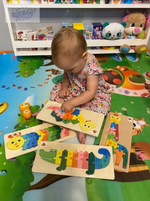 EDUKACYJNE DREWNIANE KLOCKI PUZZLE UKŁADANKA 8765K EDUKACYJNE DREWNIANE KLOCKI PUZZLE UKŁADANKA 8765K