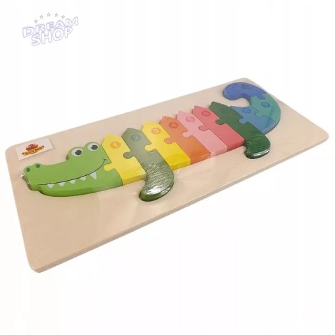 EDUKACYJNE DREWNIANE KLOCKI PUZZLE UKŁADANKA 8765K EDUKACYJNE DREWNIANE KLOCKI PUZZLE UKŁADANKA 8765K