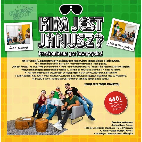 Gra Kim jest Janusz? Trefl 02378