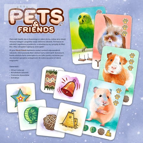 Gra rodzinna Pets & Friends Trefl 02443